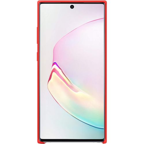 삼성 SAMSUNG Original Galaxy Note 10+ Silicone Cover Case - Red