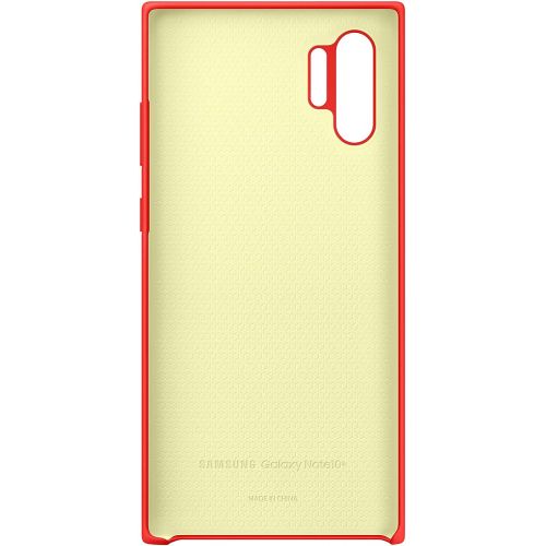 삼성 SAMSUNG Original Galaxy Note 10+ Silicone Cover Case - Red