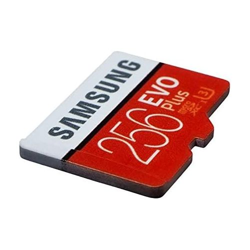 삼성 Samsung Evo Plus 256GB MicroSD Memory Card & Adapter Works with GoPro Hero 9 Black (Hero9) 4K UHD, UHS-I, U1, Speed Class 10, SDXC (MB-MC256) Bundle with (1) Everything But Strombo