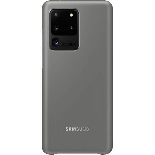삼성 Samsung Galaxy S20 Ultra Case, Protective Smart LED Back Cover - Gray (US Version with Warranty), Model:EF-KG988CJEGUS