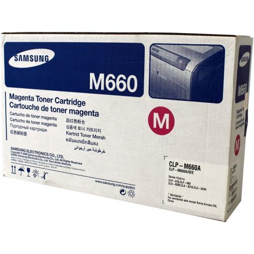 삼성 Samsung CLP-M660A/SEE 2K Yield Magenta Toner for CLP-610ND/CLP-660ND/CLX-6200FX/CLX-6210FX/CLX-6240FX