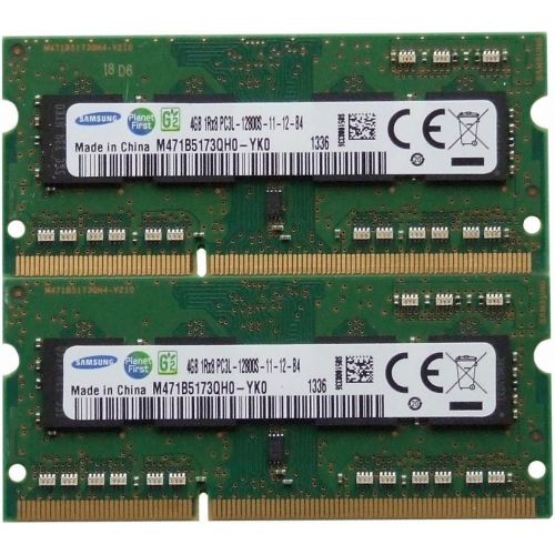 삼성 Samsung ram Memory 8GB kit (2 x 4GB) DDR3 PC3-12800,1600MHz for 2012 Apple MacBook Pros, iMacs and 2011/2012 Mac Minis