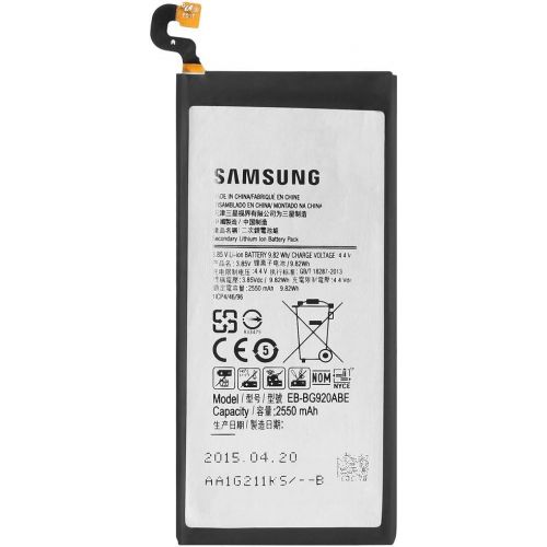 삼성 OEM Samsung EB-BG920ABE Battery for Galaxy S6-2550mAh - Non-Retail Packaging