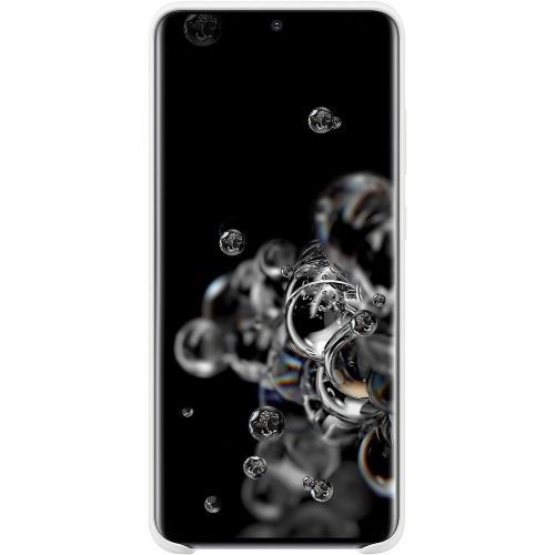 삼성 Samsung Galaxy S20 Ultra Case, Silicone Back Cover - White (US Version with Warranty) (EF-PG988TWEGUS)