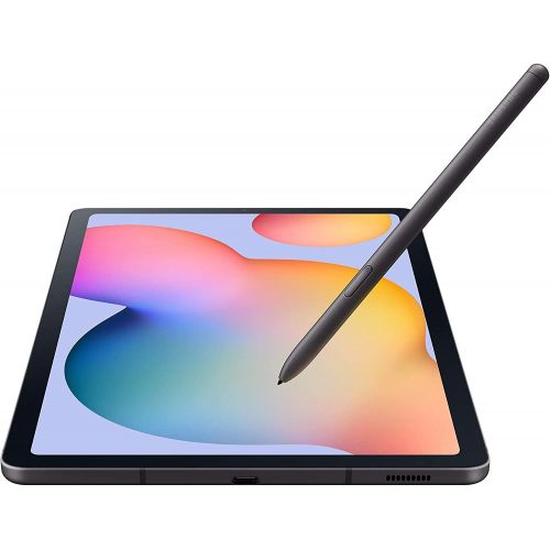 삼성 Samsung Galaxy Tab S6 Lite 10.4’’ Touchscreen (2000x1200) WiFi Tablet, Octa Core Exynos 9610 CPU, 4GB RAM, 64GB SSD, Front and Rear Camera, Bluetooth, Android 10 w/S Pen, Cover & 1