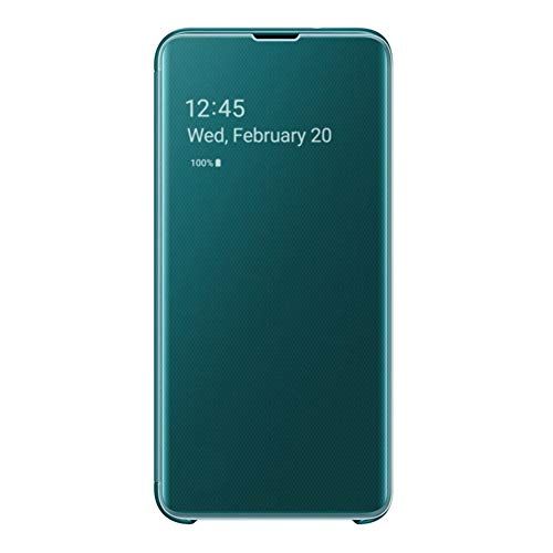 삼성 SAMSUNG Original Galaxy S10e Protective Clear View Folio Cover Case - Green