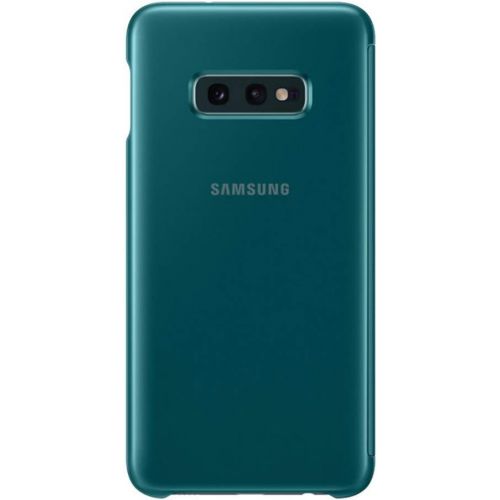 삼성 SAMSUNG Original Galaxy S10e Protective Clear View Folio Cover Case - Green