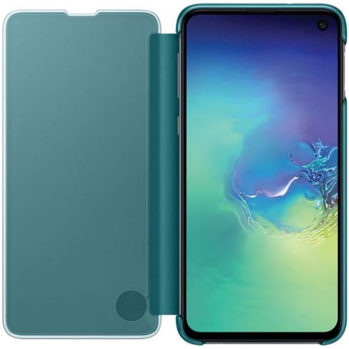 삼성 SAMSUNG Original Galaxy S10e Protective Clear View Folio Cover Case - Green