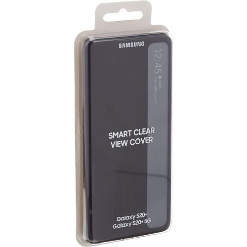 삼성 Samsung Galaxy S20+ Case, Official S-View Flip Cover (Black)