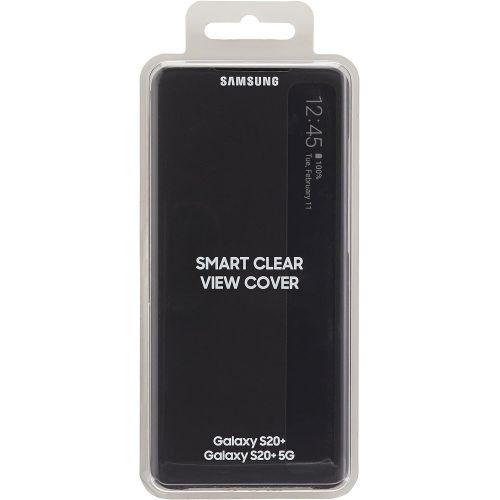 삼성 Samsung Galaxy S20+ Case, Official S-View Flip Cover (Black)