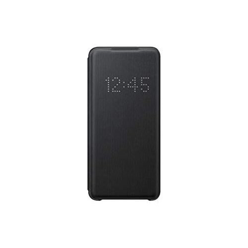 삼성 Samsung Galaxy S20 Case, LED Wallet Cover - Black (US Version with Warranty) (EF-NG980PBEGUS)