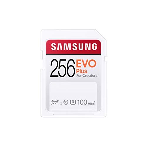 삼성 SAMSUNG EVO Plus SDXC Full Size SD Card 256GB (MB SC256H) (MB-SC256H/AM)