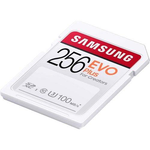 삼성 SAMSUNG EVO Plus SDXC Full Size SD Card 256GB (MB SC256H) (MB-SC256H/AM)