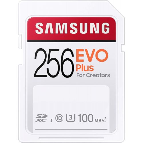 삼성 SAMSUNG EVO Plus SDXC Full Size SD Card 256GB (MB SC256H) (MB-SC256H/AM)