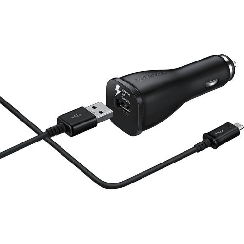 삼성 Samsung Adaptive Fast Charging Vehicle Car Charger - For S7/S6/Note 4/5/Edge (US Retail Packing)