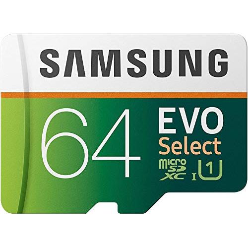 삼성 Samsung 64GB 80MB/s EVO Select Micro SDXC Memory Card (MB-ME64DA/AM)