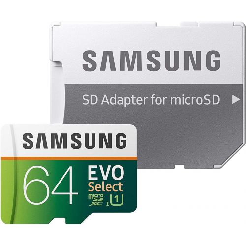 삼성 Samsung 64GB 80MB/s EVO Select Micro SDXC Memory Card (MB-ME64DA/AM)