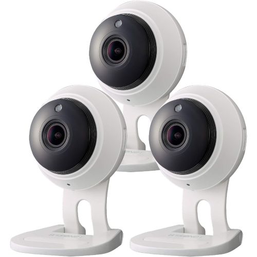 삼성 SNH-C6417BN - Samsung Wisenet SmartCam 1080p Full HD Plus Wi-Fi Camera Triple Pack