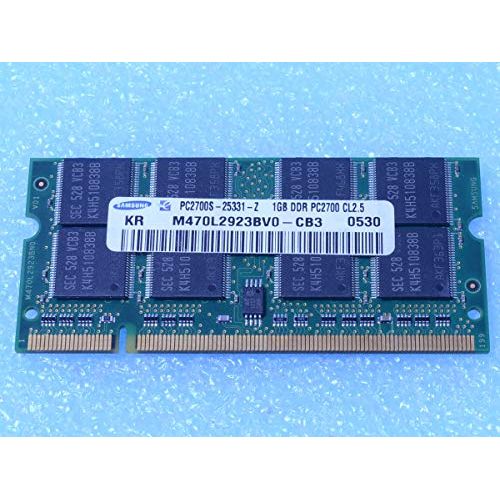 삼성 Samsung 1GB DDR RAM PC2700 200-Pin Laptop SODIMM Major/3rd