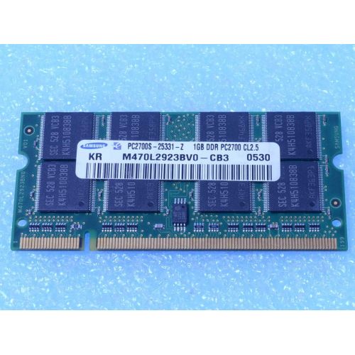 삼성 Samsung 1GB DDR RAM PC2700 200-Pin Laptop SODIMM Major/3rd