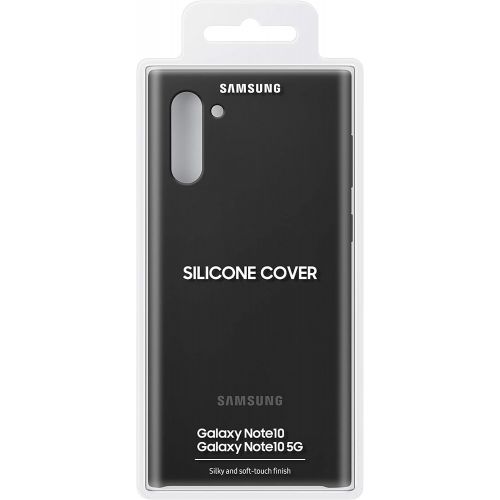 삼성 SAMSUNG Original Galaxy Note 10 Silicone Cover Case - Black