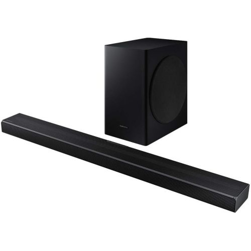 삼성 Samsung QN75Q80TA 75 4K Quantum Ultra High Definition Smart TV with a Samsung HW-Q60T Wireless 5.1 Channel Soundbar and Bluetooth Subwoofer (2020)