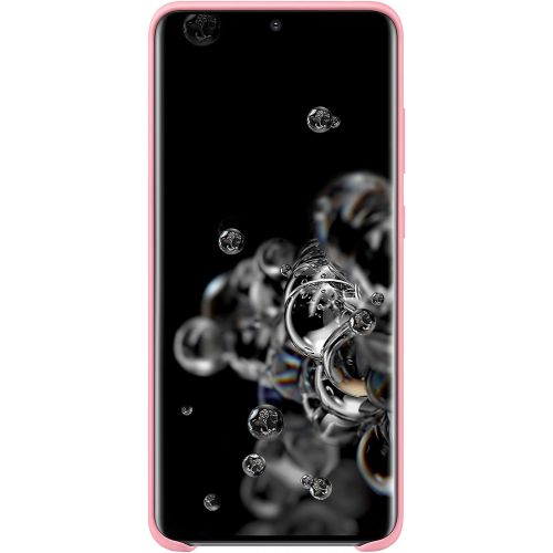 삼성 Samsung Galaxy S20 Ultra Case, Silicone Back Cover - Pink (US Version with Warranty) (EF-PG988TPEGUS)