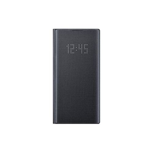 삼성 Samsung Galaxy Note10 Case, LED Wallet Cover - Black (US Version with Warranty) - EF-NN970PBEGUS