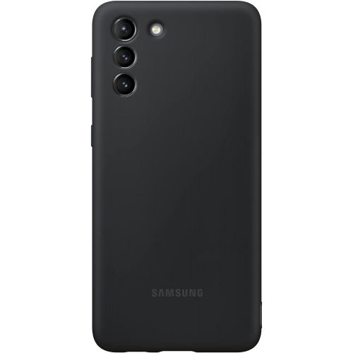 삼성 Samsung Galaxy S21+ Official Silicone Cover (Black, S21+)