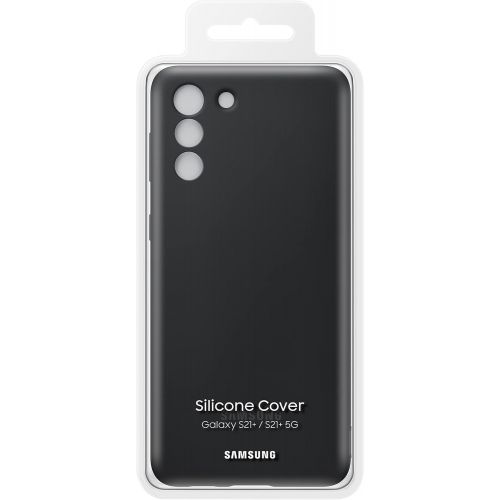 삼성 Samsung Galaxy S21+ Official Silicone Cover (Black, S21+)