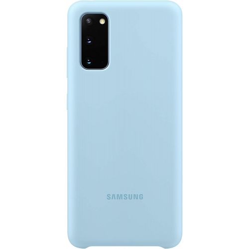 삼성 Samsung Galaxy S20 Case, Silicone Back Cover - Blue (US Version with Warranty) (EF-PG980TLEGUS)