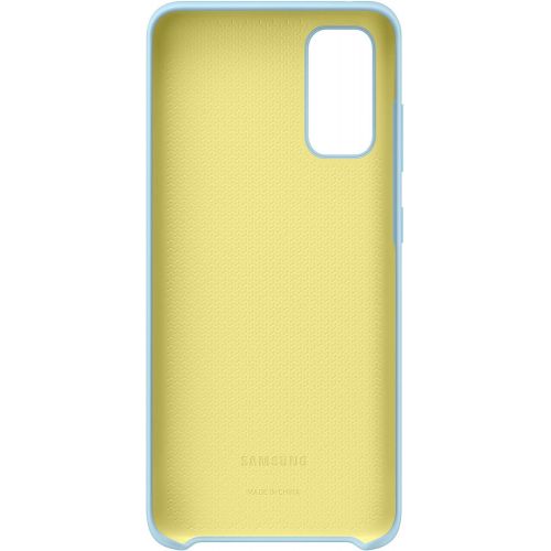 삼성 Samsung Galaxy S20 Case, Silicone Back Cover - Blue (US Version with Warranty) (EF-PG980TLEGUS)