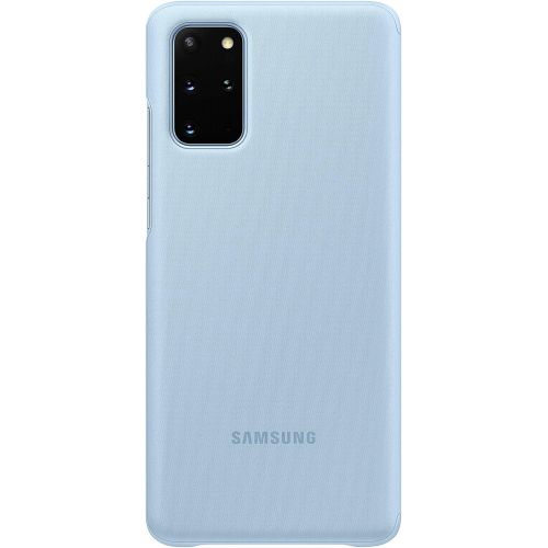 삼성 Samsung Galaxy S20+ Case, Official S-View Flip Cover, Blue, EF-ZG985CLEGWW