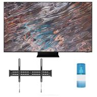 Samsung QN65QN800A 65 QN800A Series UHD Neo QLED 8K Smart TV with a Walts TV Large/Extra Large Tilt Mount for 43-90 Compatible TVs and Walts HDTV Screen Cleaner Kit (2021)