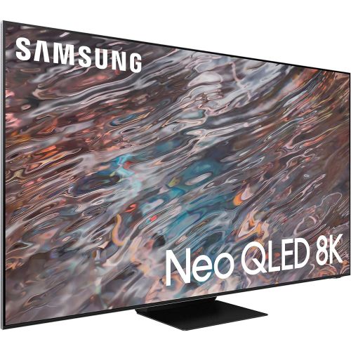 삼성 Samsung QN65QN800A 65 QN800A Series UHD Neo QLED 8K Smart TV with a Walts TV Large/Extra Large Tilt Mount for 43-90 Compatible TVs and Walts HDTV Screen Cleaner Kit (2021)