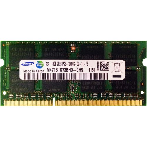 삼성 Samsung 8GB (8GBx1) PC3-10600 DDR3-1333MHz CL9 SODIMM Laptop Memory P/N M471B1G73BH0-CH9
