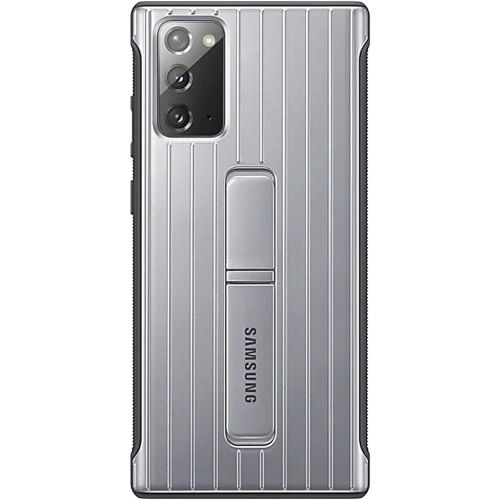 삼성 Samsung Official Galaxy Note 20 Series Protective Rugged Standing Cover (Silver, Note 20)