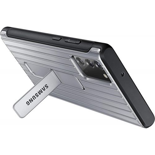 삼성 Samsung Official Galaxy Note 20 Series Protective Rugged Standing Cover (Silver, Note 20)