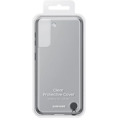 삼성 Samsung Galaxy S21 Official Clear Protective Cover (Black, S21)