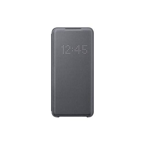 삼성 Samsung Galaxy S20 Case, LED Wallet Cover - Gray (US Version with Warranty)