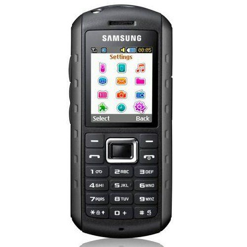 삼성 Samsung B2100 Unlocked Quad-Band Phone, Extreme Anti-Shock, Waterproof, Built-in Flashlight, Bluetooth-International Version-Black