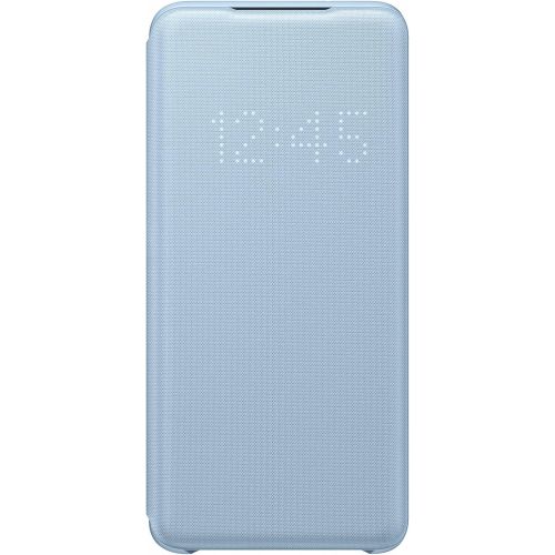 삼성 Samsung Electronics Galaxy S20 Case, LED Wallet Cover - Blue (US Version with Warranty), Model: EF-NG980PLEGUS