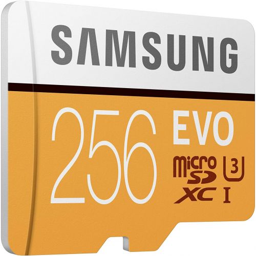 삼성 Samsung 256GB 100MB/s (U3) MicroSD Evo Memory Card with Adapter (MB-MP256GA/AM)