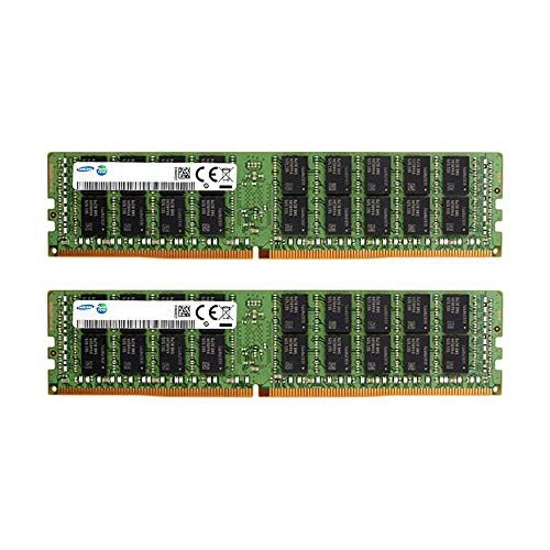 삼성 Samsung Memory Bundle with 64GB (2 x 32GB) DDR4 PC4-21300 2666MHz RDIMM (2 x M393A4K40CB2-CTD) Registered Server Memory