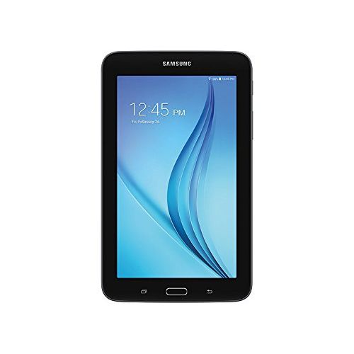 삼성 Newest Samsung Galaxy Tab E Lite Flagship Premium 7 inch Tablet PC Spreadtrum T-Shark Quad-Core 1GB RAM 8GB Bluetooth WiFi GPS Enabled MicroSD Slot Android 4.4 KitKat OS (Black)