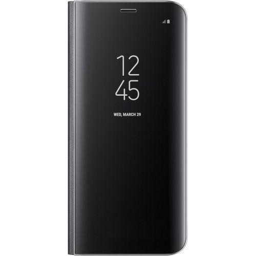 삼성 Samsung Galaxy S8 S-View Flip Cover with Kickstand, Black