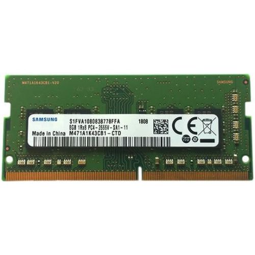 삼성 Samsung M471A1K43CB1-CTD 8GB DDR4 PC4-21300, 2666MHZ, 260 PIN SODIMM, 1.2V, CL 19 laptop ram memory module