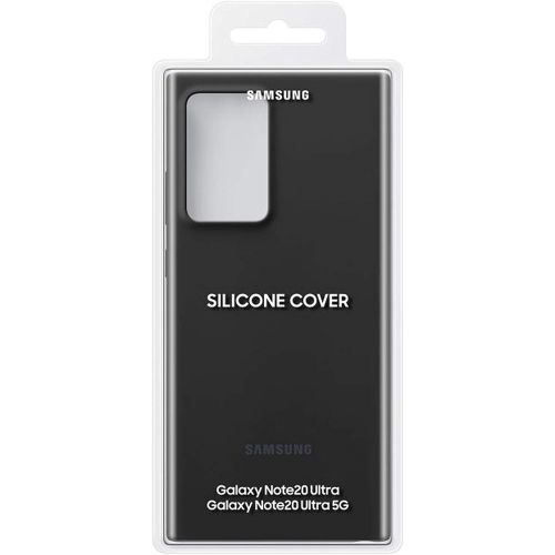 삼성 SAMSUNG Official Galaxy Note 20 Series Silicone Cover (Black, Note20 Ultra)