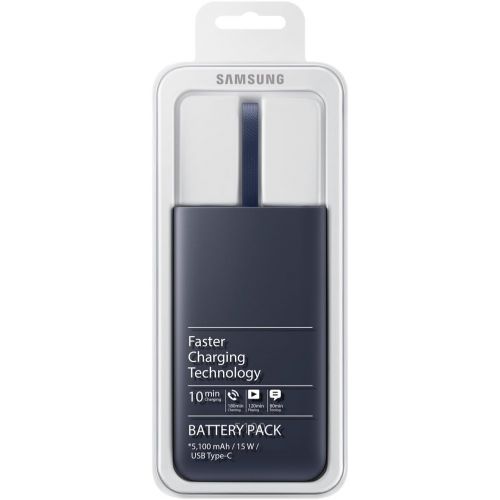 삼성 Samsung OEM Battery Pack Type-C Navy Blue(Fast Charge, 5,100mAh) (Navy Blue)