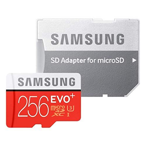 삼성 Samsung EVO+ 256GB UHS-I microSDXC U3 Memory Card with Adapter (MB-MC256DA/AM)
